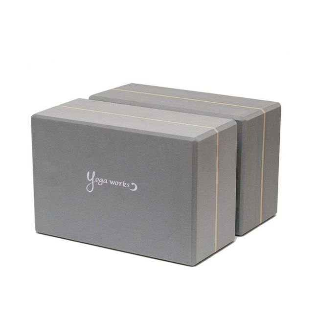 Set of 2 Yoga Block B Sesame