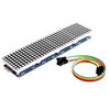 Hailege 2pcs 8x8 Dot Matrix LED Module Four in One Dot Matrix Display for Arduino Microcontroller with Dupont Wire