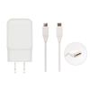 Professional 18W Wall Charger Kit Compatible with Sony LinkBuds S [2Pack] Fast Thin Adaptive Plus (2) 5ft USB-C & MicroUSB Data Cables