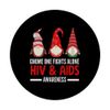 Gnome One Fights Alone HIV AIDS Awareness Support PopSockets Adhesive PopGrip