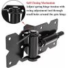 Self Closing Gate Hinges Adjustable Heavy Duty Hardware 90 Degree Gate Hinges