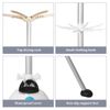 Electric Clothes Dryer with Timer Laundry Drying Wardrobe Apartments Home Indoor