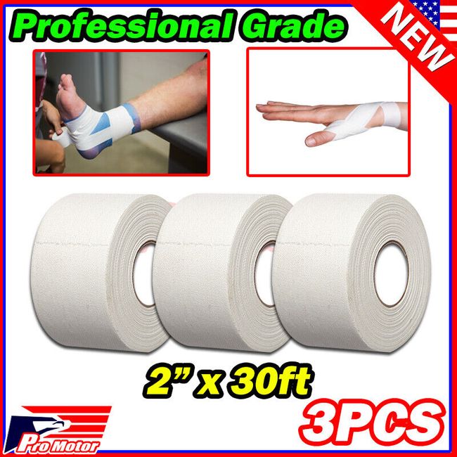 2" x 30ft Premium Athletic Sport Tape Mortar Joint Muscles Care Support Wrap