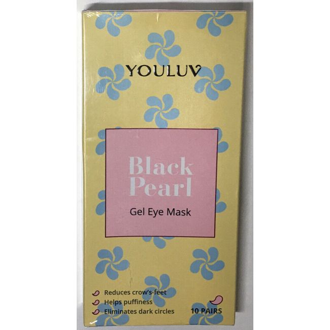 Youluv Black Pearl Gel Eye Mask