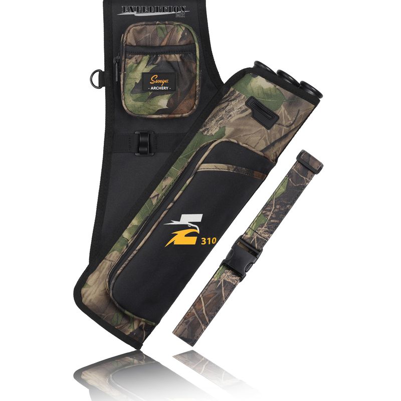 Arrow Quiver Sac de taille portable pour la chasse à l'arc