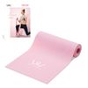 ALINCO WBF010P Training Tube, Exercise Band, Soft, Embossed, Hypoallergenic, Compact, Pink