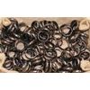 Hematite Gemstone Ring, Crystal Ball Display Stand - 1 supplied