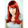 Red-haired Straight Wig Chic Fringe 6310-137 50cm