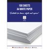 A4 80GSM Quality White Copy Office Printer Copier Paper 1-5 REAMS (100 Sheets)