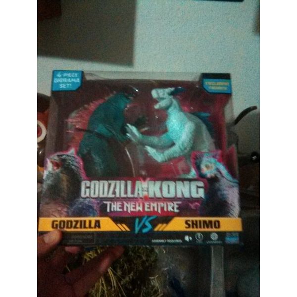 Playmates Godzilla x Kong: The New Empire Godzilla vs Shimo 2-pack Set