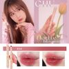 Flortte Melting Sheer Lip Lip Gloss, High Coloring Lip, Ruddy Color, No Smudging, No Shedding, Moisturizing Lipstick, Glossy, Long Lasting, Long Lasting, No Color Variations, Prevents Sticking (#05)
