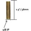Antique Brass Light Bulb Socket Diy Lamp Kit Complete Assembly 75W Max