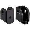 Kijima HD-05385 Motorcycle Parts Step Conversion Bracket Set, Black, Softail Model, 2018~