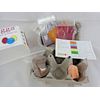  Easter Eco Eggs Coloring Grass Growing Kit 6 Boxes Organic Natural Extracts 