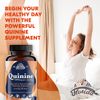 Leg Cramps Defense Organic Pills - 1000 mg - Quinine Tablets for Restless Legs Support - Cinchona Bark Herb Supplement - Quinine Capsules for Muscle Cramp - Vegan Capsules - 1000 mg - 110 Count