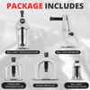 5Pcs Front End Service Pitman Arm Puller Ball Joint Tie Rod Removal Tool Set Red