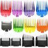 New Version 12 Pack Clipper Guards Cutting Guides Set for MC2/MC3/Multi-Purpose79607-1/24" to 1", Multiple Colors