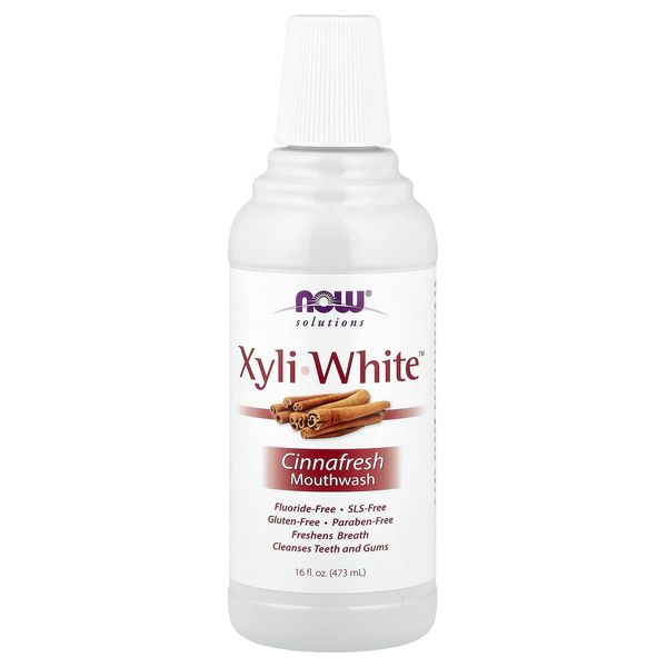 Solutions, XyliWhite™ Mouthwash, Cinnafresh, 16 fl oz (473 ml)