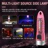 900 Lumens LED Torch Mini Keychain Flashlight Rechargeable Pocket EDC Lamp Light