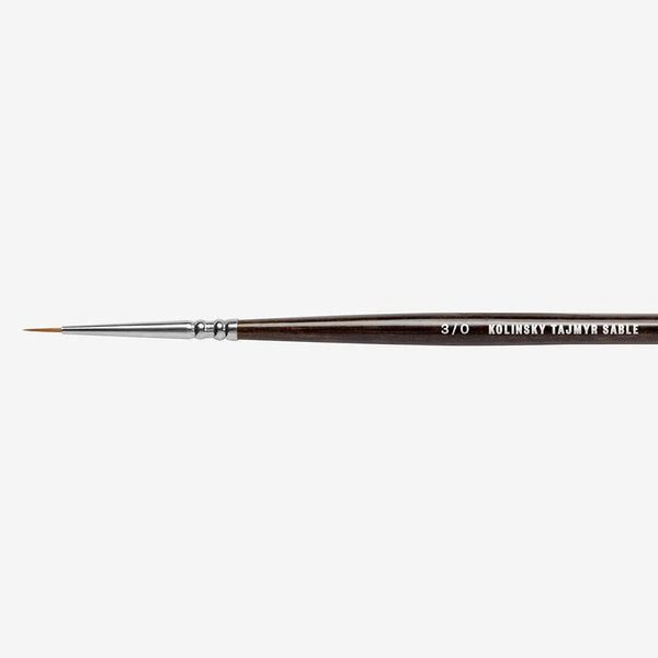 Jackson's : Kolinsky Tajmyr Sable Brush : Series 1205 : # 3/0