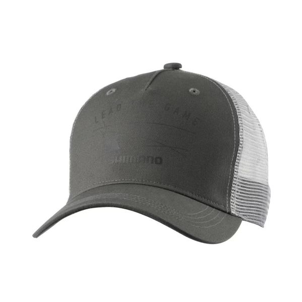 Shimano CA-066Y Graphic Mesh Cap, Charcoal, S