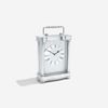 London Clock Silver Finish Carriage Clock, 18.5 x 12 x 5cm