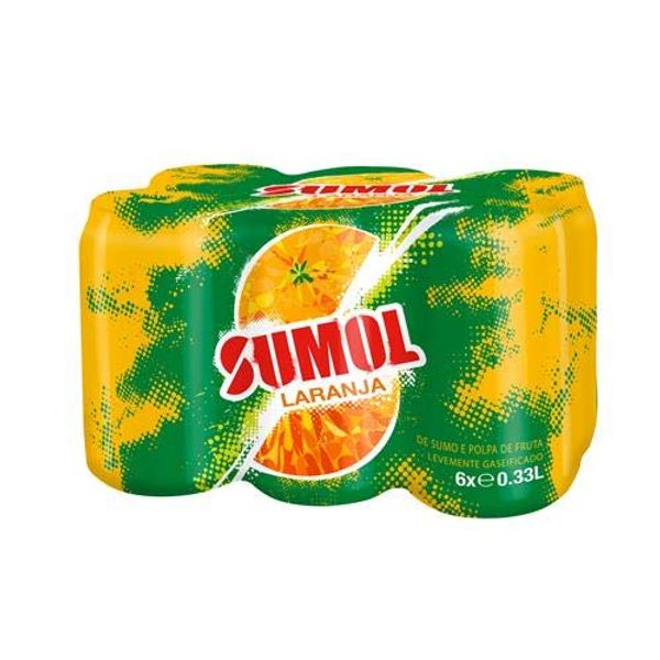 SUMOL Sparkling Orange Beverage 12 oz. (6 pack)