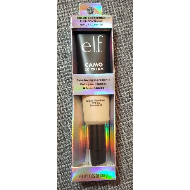 e.l.f. Camo CC Cream Sunscreen 84914 Fair 120N SPF 30 1.05 oz sealed