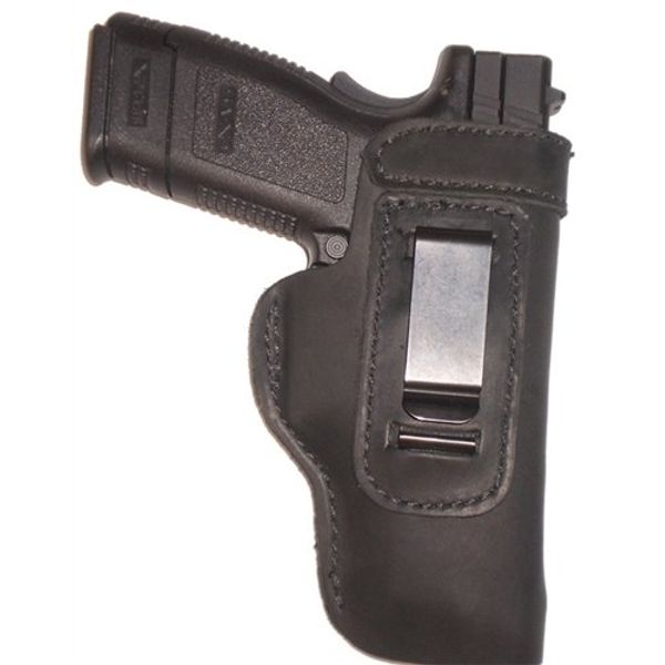 Desert Eagle 50,55, 357 Leather Gun Holster LT RH IWB Black