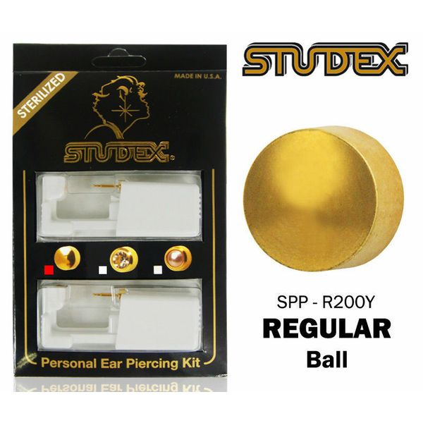 Studex Personal Ear Piercing Kit with Studs SPP-R200Y