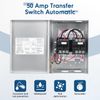 50 Amp Transfer Switch RV Automatic Transfer Switch for RV Speedboats Home Stand