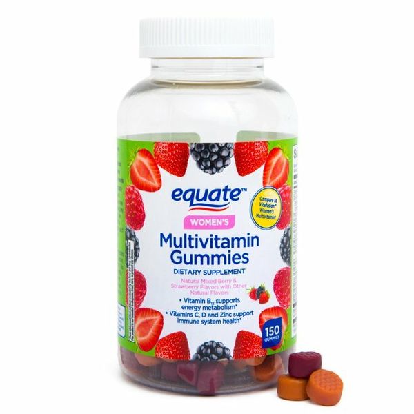 Equate Women's Multivitamin Gummies Dietary Supplement- 150 count
