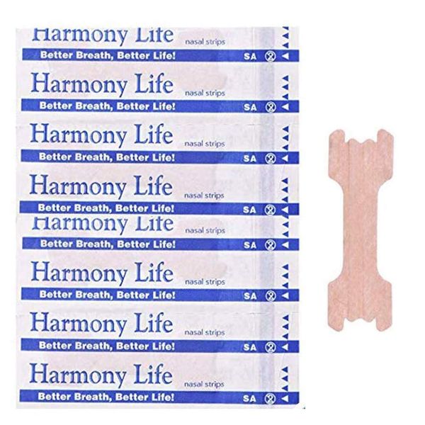 RZJZGZ 50 Pcs Anti Snoring Nasal Strips Medium Better Breathe Good Sleeping Nasal Pads(55 * 16mm) (50)