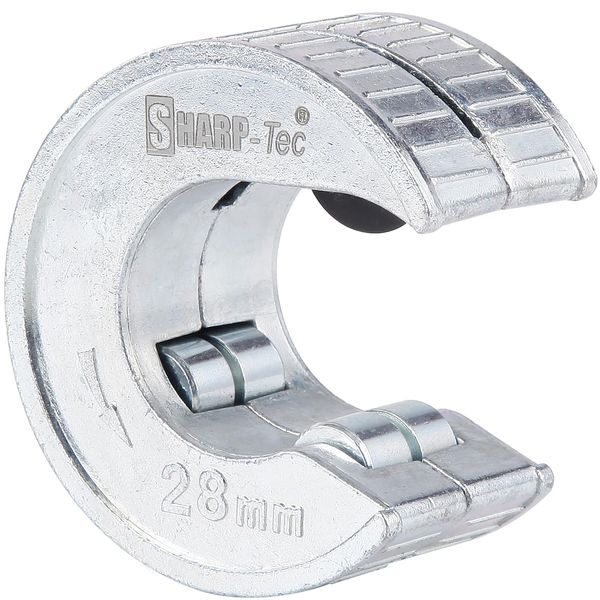 Sharp-tec Pipe Cutter for 28mm Pipe, Portable Tube Slice with Zinc Alloy Material, Cutting Wheel Blade Replaceable, CT-113-W