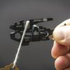True UTILITY FISHFACE 18 in 1 Multi Tool Key Ring with Carabiner True Utility Fish Face