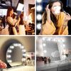 10 Dimmable Light Bulbs Makeup Vanity Lights 6000K 13 ft 3 Colors Mode