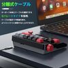 Numeric Keypad Mechanical 19 Buttons Gaming Numeric Keyboard Wired USB-C Connection Numeric Keypad Red Axis Programmable Hot Swap Compatible Mini Keyboard with Joystick Compatible with Windows PC
