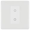 BG Nexus White Moulded Single Secondary Touch Dimmer Switch
