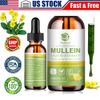 1 PACK Mullein Drops for Lungs, Detox and Cleanse Mullein Extract Supplement