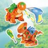 CP Toys Create-A-Dino Building Set with Electronic Drill and Screwdriver