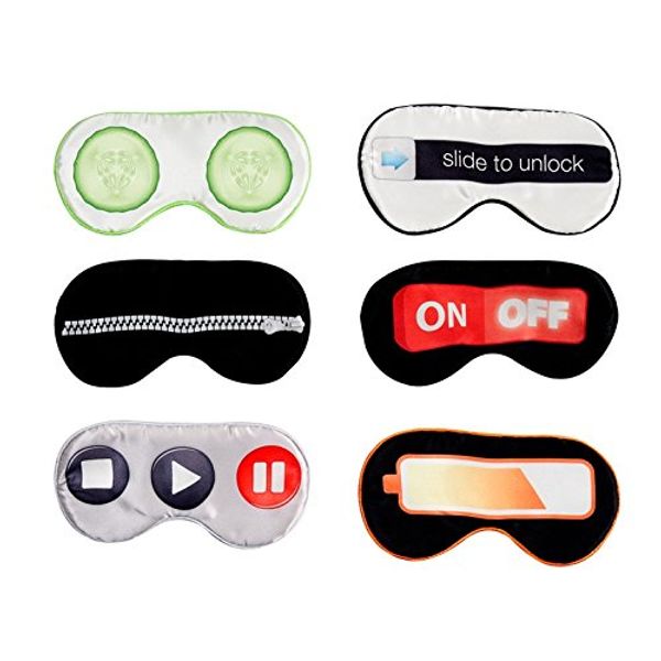Fun Funky Eye Sleep Mask Travel Mask (on Off)