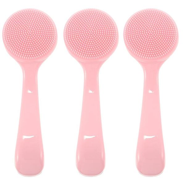 Healeved Power Tools Scrub Cosmetic Brush Gentle Beauty Cleansing Tool Remove Hand Skin Care Girl Exfoliate Massage Face Makeup Lip Feminine Cleaning Instrument Brush Cleaner 5