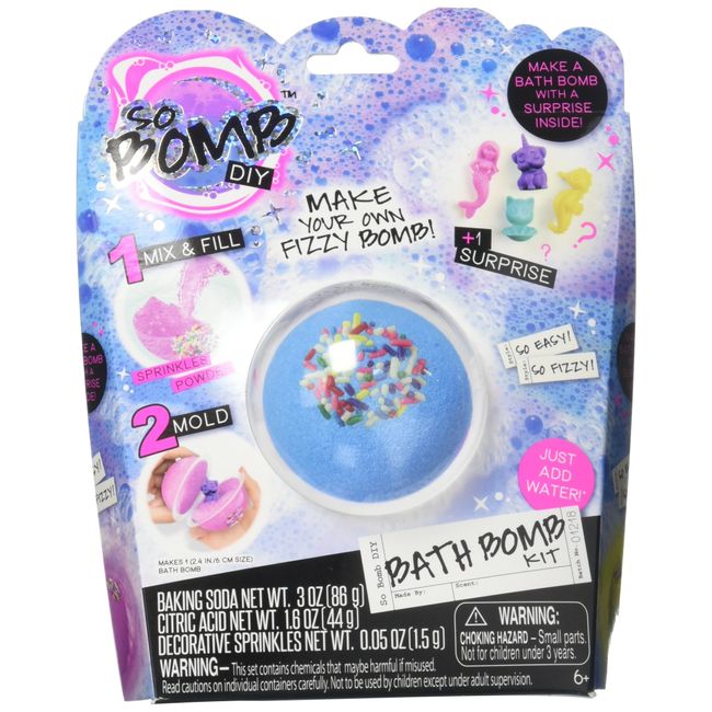 So Bomb DIY Blister Pack Bath Bomb, Multi