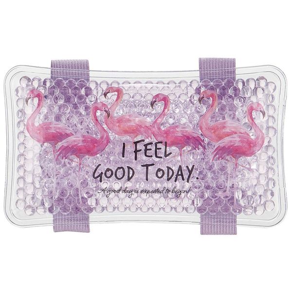 Skater CLBB1 Flamingo Ice Pack with Belt, 5.5 x 3.1 inches (14 x 8 cm)