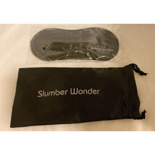 Slumber Wonder Sleep Mask Blindfold Super-Smooth Eye Mask Ear Plugs