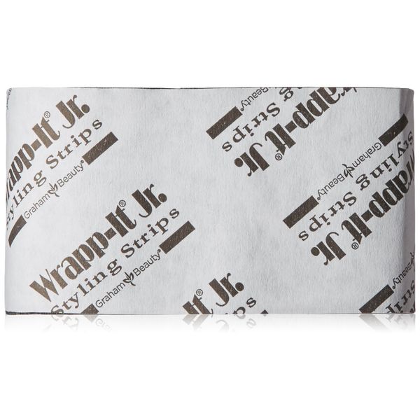 Graham Professional Beauty Wrapp-It Jr Styling Strips, Black