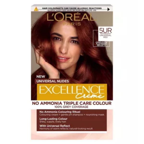 Loreal Excellence Universal Permanent Hair Dye Red 5UR 268g