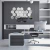 KimDaro 3D Hexagon Acrylic Mirror Wall Decor - Self Adhesive Tiles (30 PCS)