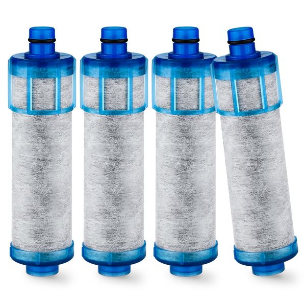 JF-20-T Replacement Water Filter Cartridge All-in-One Wash Cartridge, Set of 4, Water Filter Cartridge Replacement for JF-20TK-SW SF-T20, JF20TTO, JF20TK, All-in-One Water Filter, JF-20 Compatible,