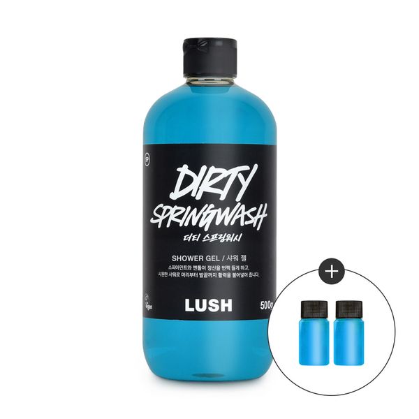 [Rush] Dirty Spring Wash 500g (+60g extra gift) - Shower gel perfume large capacity body wash